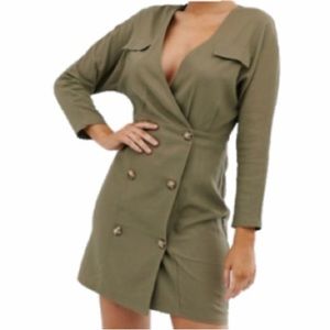 ASOS Linen mini dress | Blazer dress